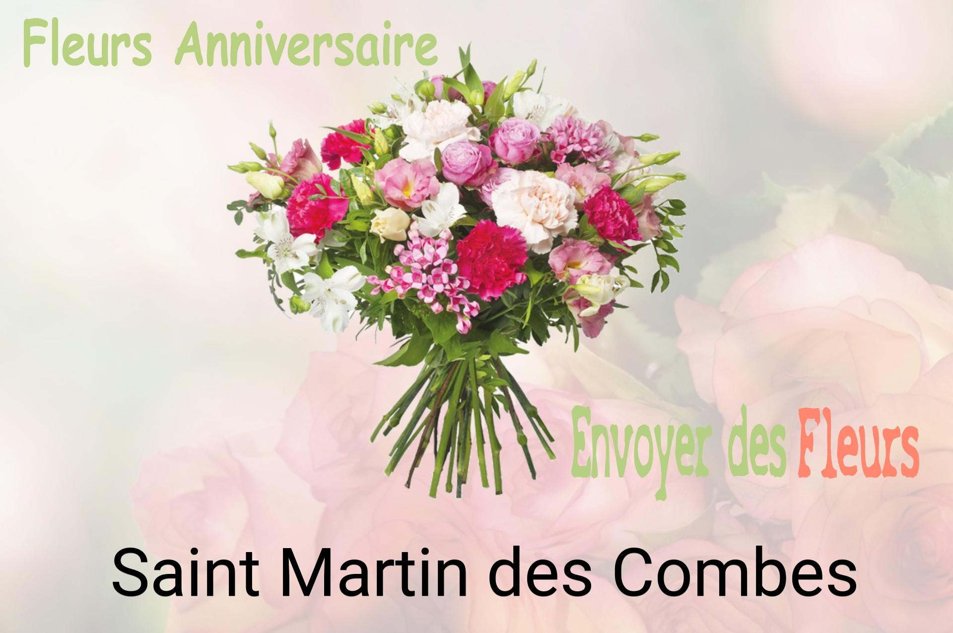 Bouquet de fleurs d’anniversaire livré à Saint-Martin-des-Combes